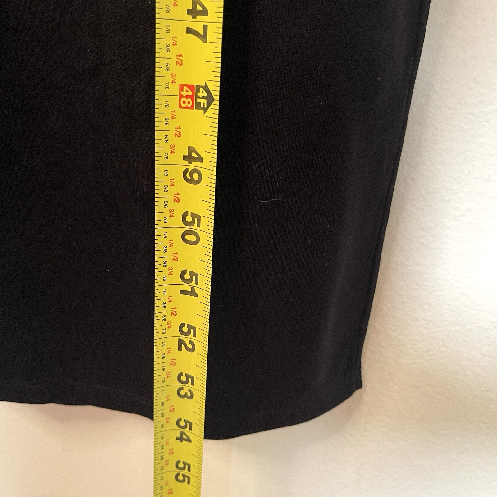 NWOT Eaves Womens Sexy Backless Maxi Dress S Black Stretch Side Slit Witchy Vamp