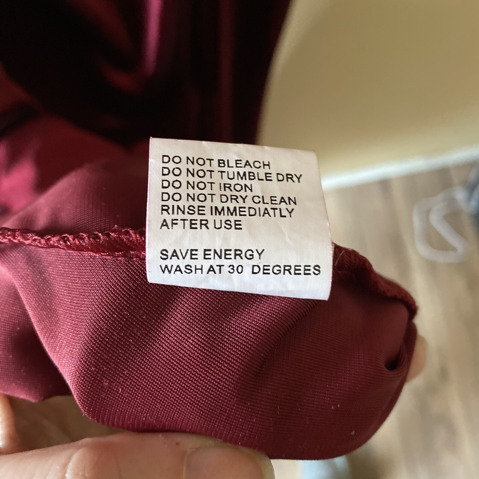 Ababalaya Crushed Velvet Maroon Red Slit Maxi Dress XXL Dark Romantic