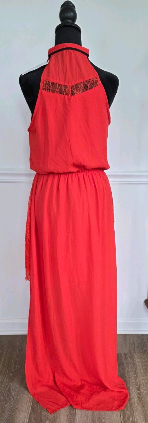 Strut & Bolt Red Prom / Wedding Guest Long Dress Size Medium
