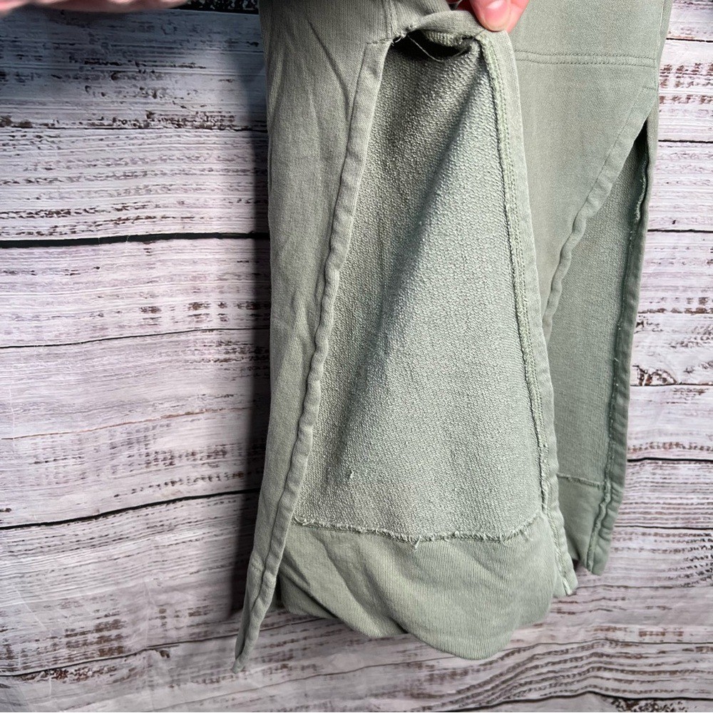 Free People XS On My Way Pullover Sweatshirt Dress Polo Henley Collared *FLAW*