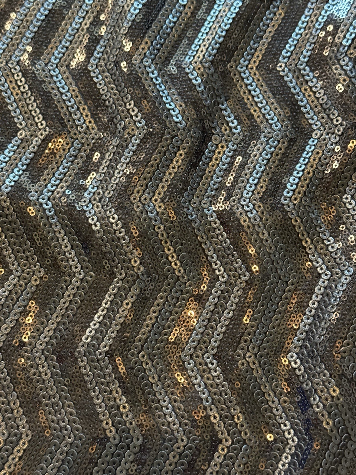 Banana Republic Monogram Chevron Sequin Sheath Dress Size 14 NWT Sleeveless