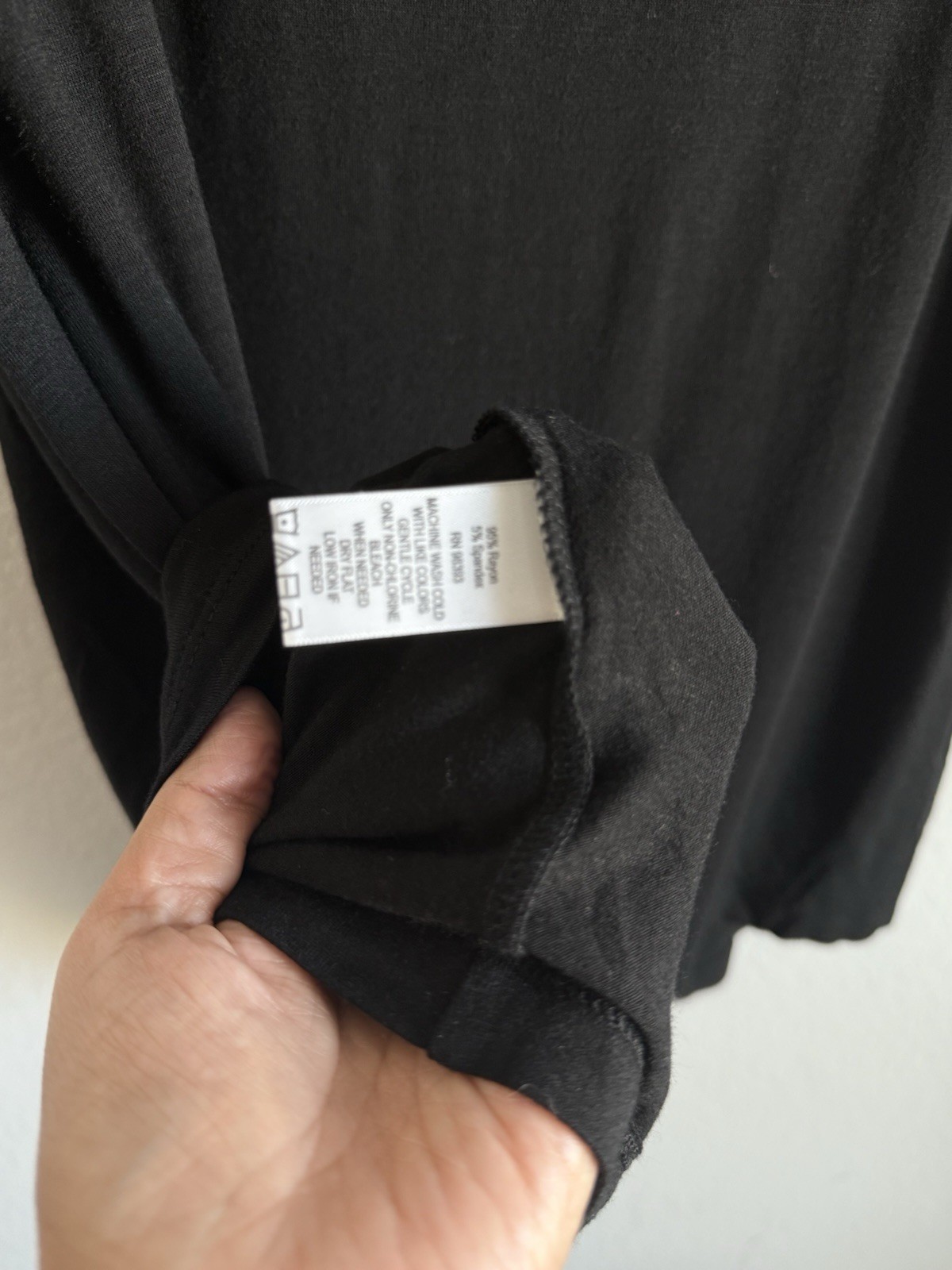 Dennis By Dennis Basso Black Scoop Neck Short Sleeve Button Dress Womens Size 2X