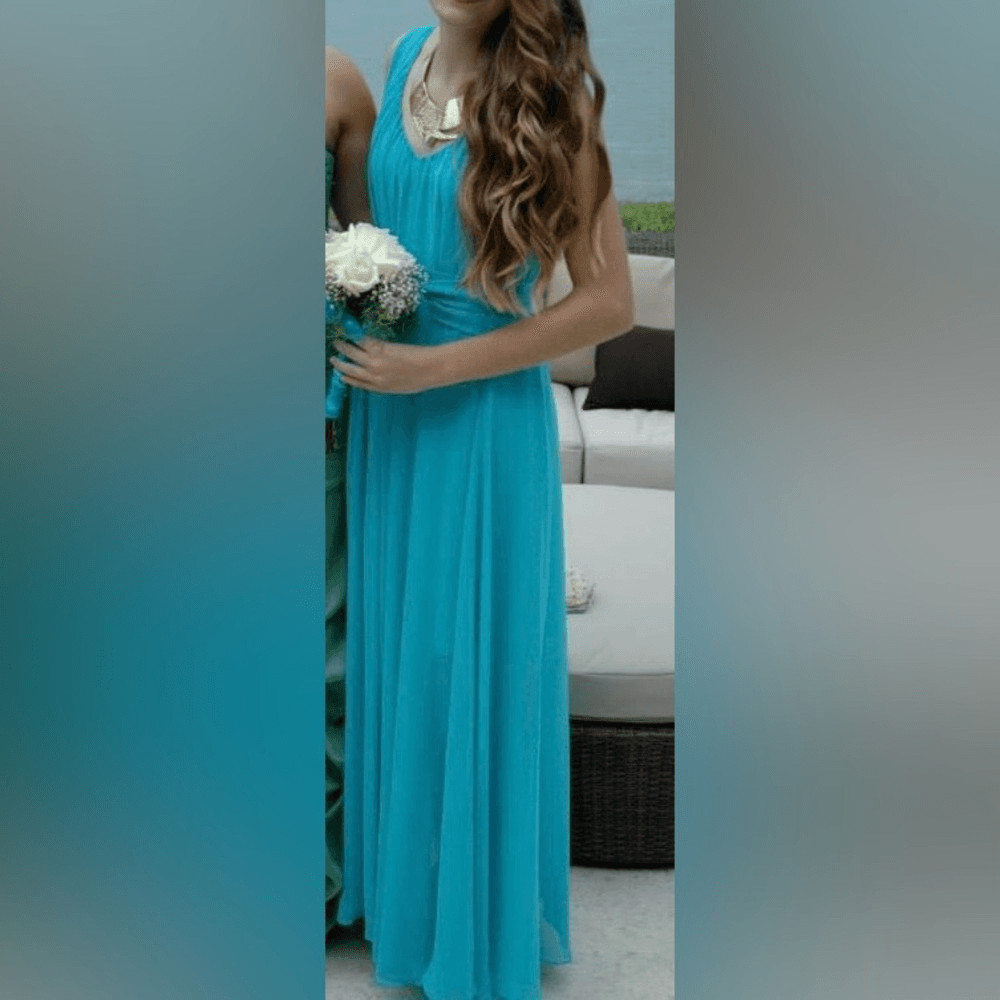 Aqua Formal Dress