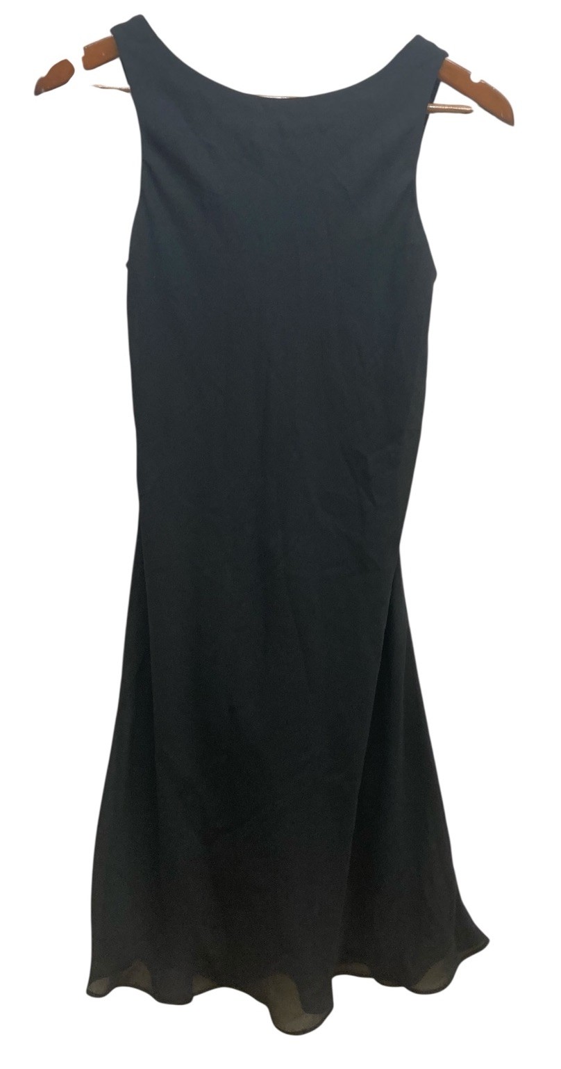 Jump Apparel Wendye Choitin Size 5/6 Black V Neck Sleeveless Lined Vintage USA