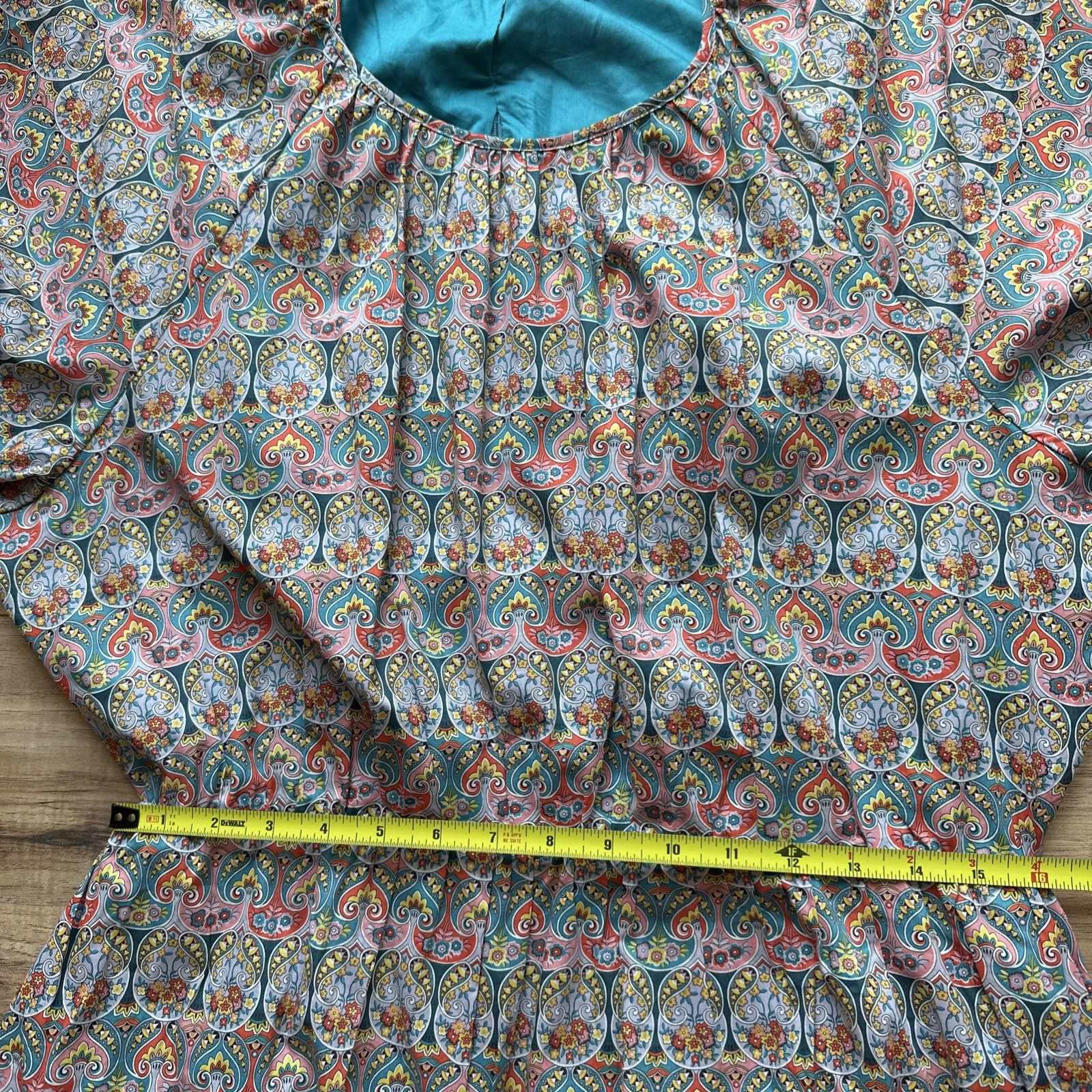 J. Crew Side Cutout Cotton Dress Liberty® Giorgia Duke Print Size 22 EUC