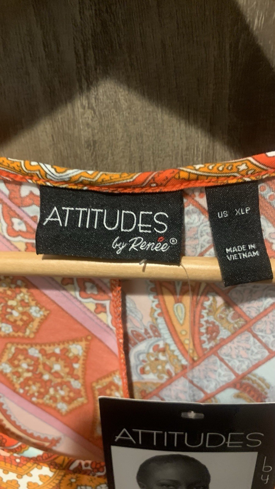 SIZE XLP Attitudes by Renee® NEW Multi Paisley Sleeveless Tank Maxi Dress