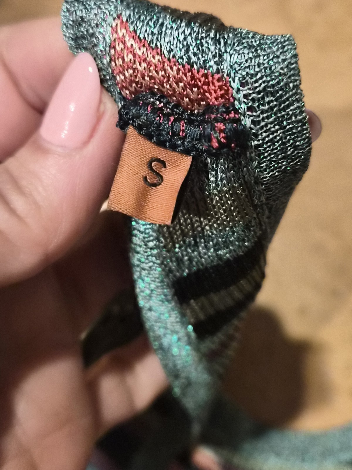 NWOT $1095 MISSONI Knit V BACK Maxi DRESS – SEXY! XS/S