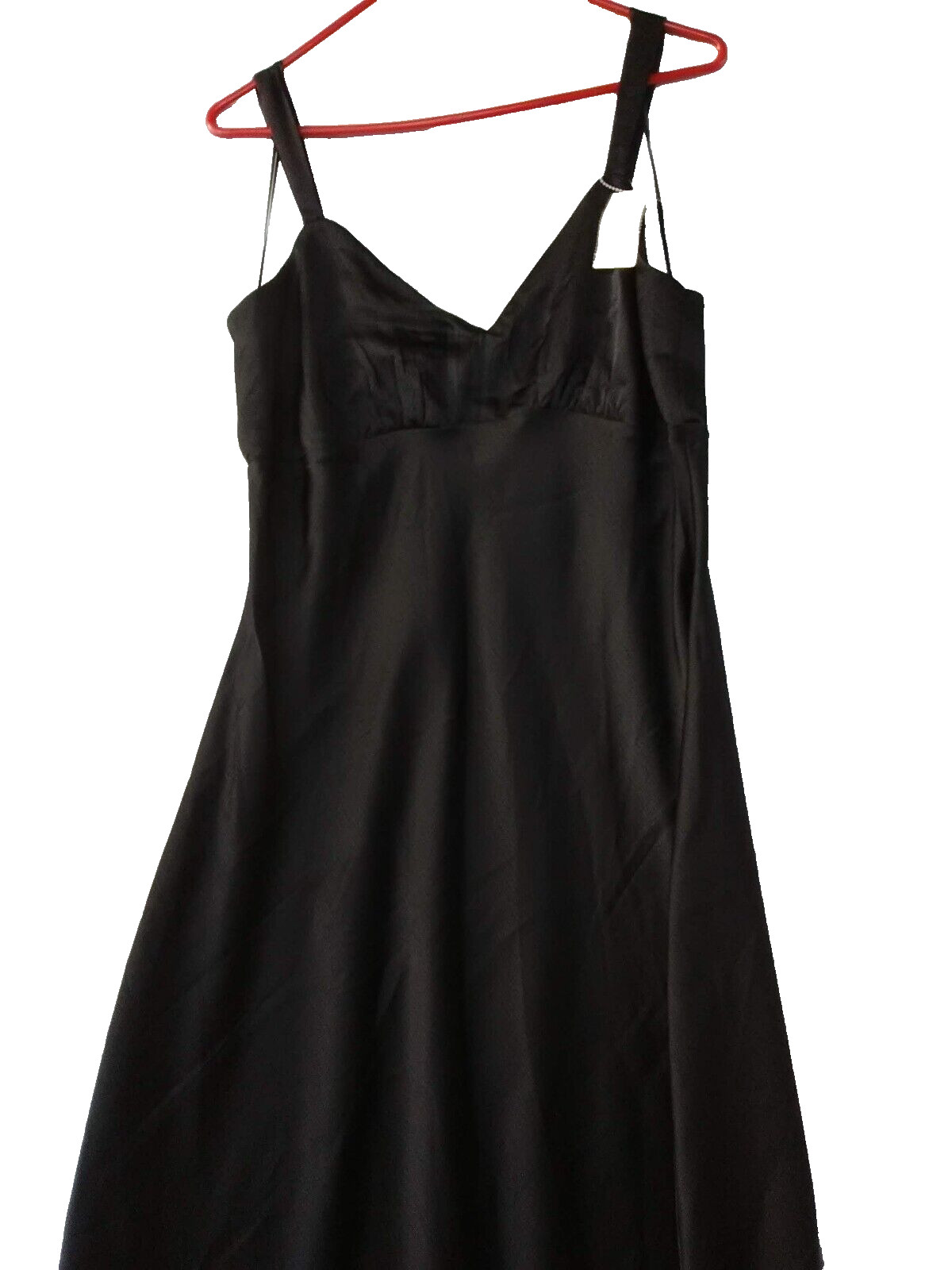 Sofia Jeans By Sofia Vergara Carly Midi Black Slip Dress Mid Calf Length Medium