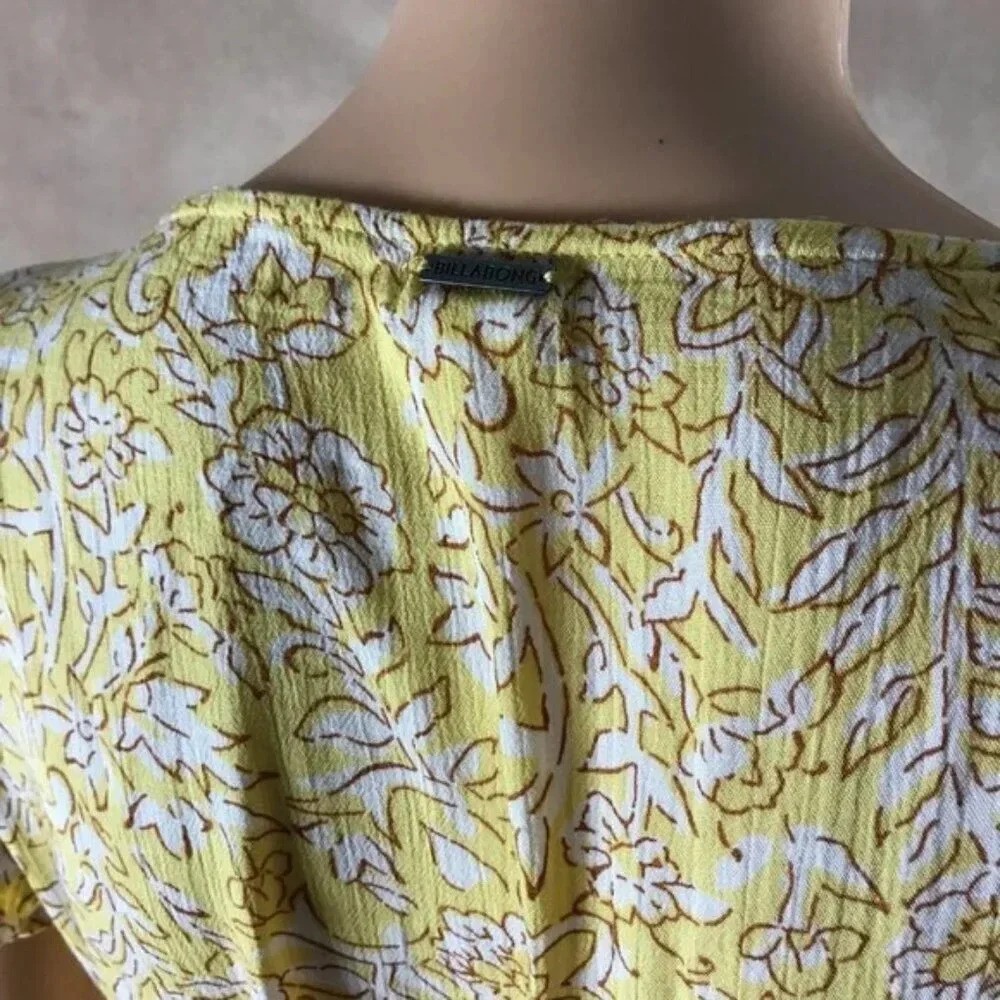 BILLABONG Floral Summer Wrap Dress SMALL