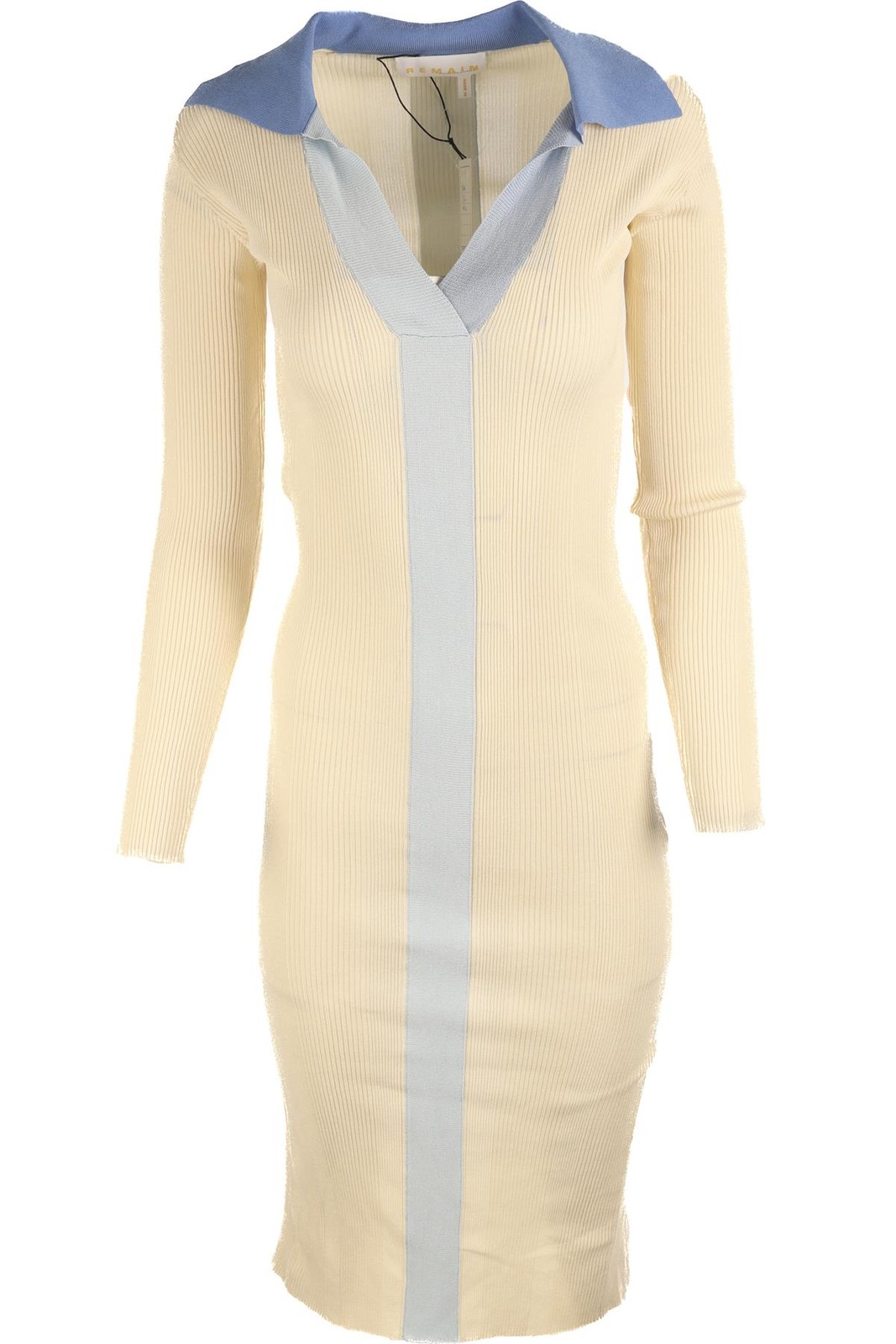 REMAIN BIRGER CHRISTENSEN CREAM KNIT MAXI DRESS UK 8