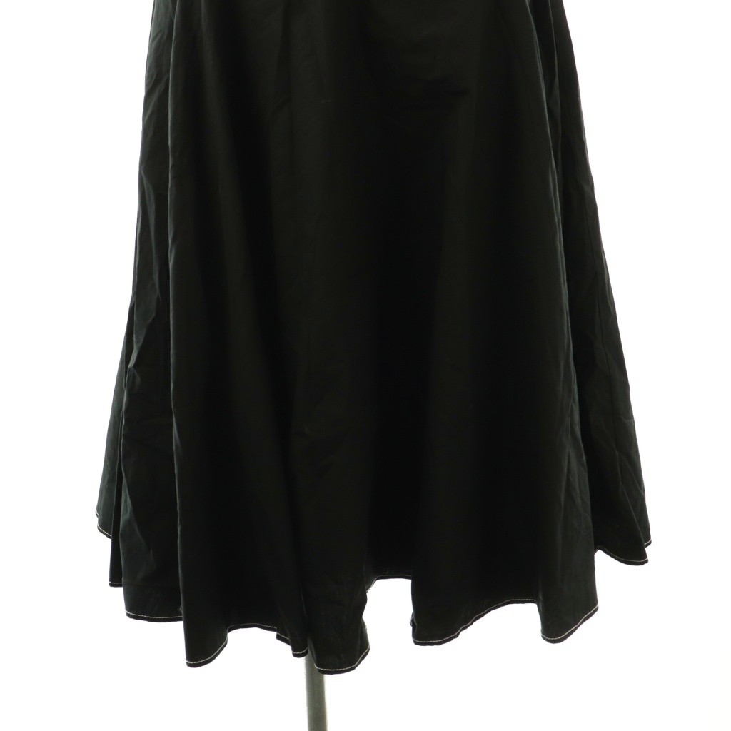 Rejina Pyo Celeste Dress Long Black Organic Cotton Size 8 with Tags