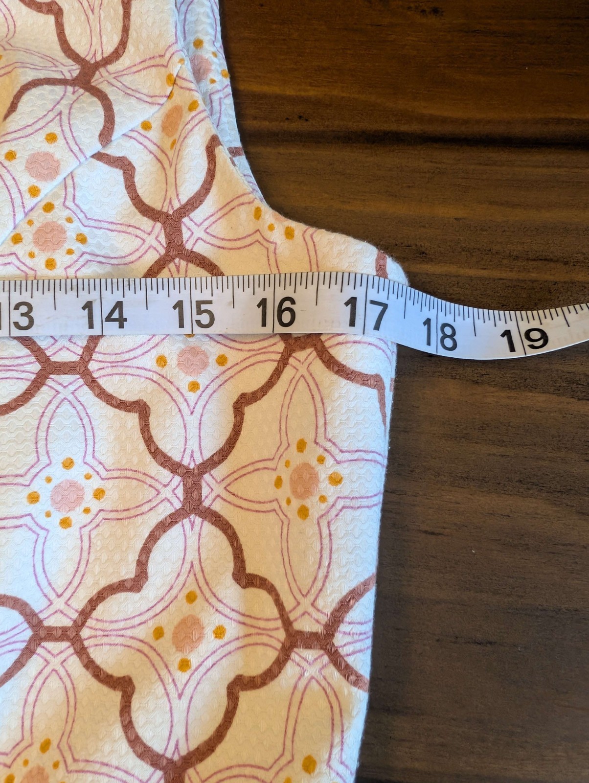 Boden Talia Ivory Patterned Sheath Dress Women’s Size 6R Lined EUC