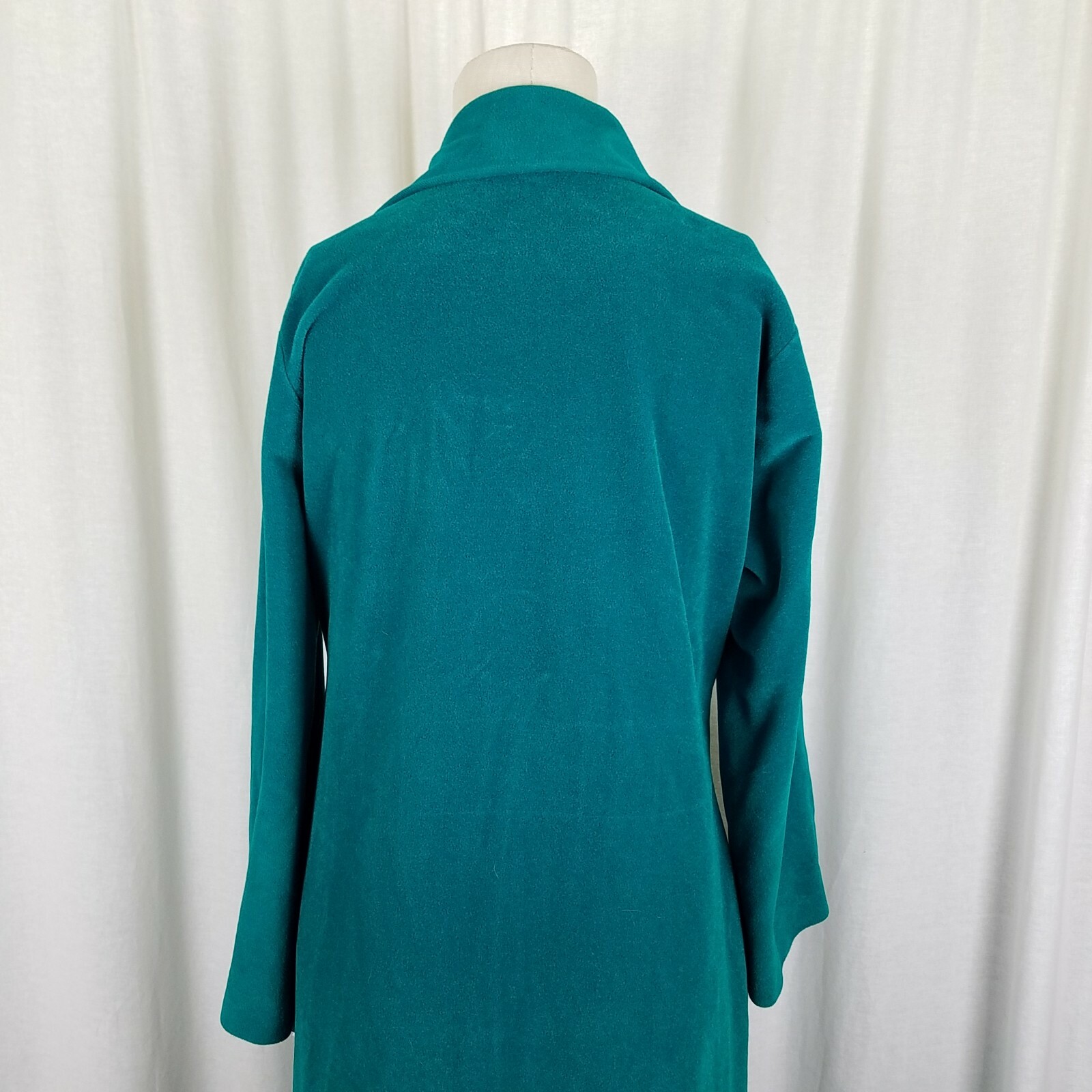 Vanity Fair Velor Maxi Robe House Dress Womens 12 Vintage Mid Century 60s Dacron