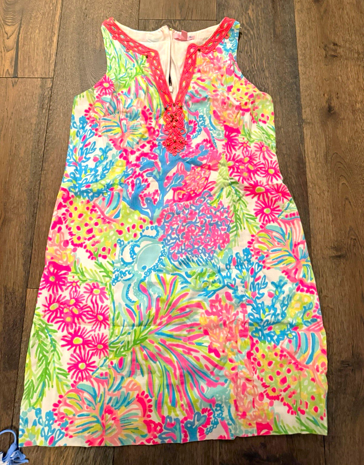 Ryder shift dress perfect placement octopus 🐙 worn once size 14 $80