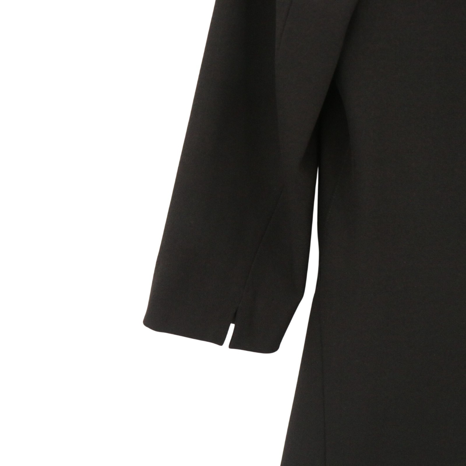 MM LaFleur The Alexandra 2.0 Black A-Line 3/4 Sleeve V-Neck Dress 6