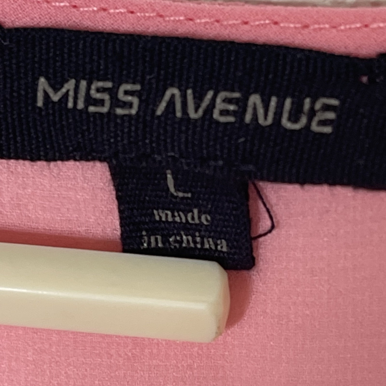 Miss Avenue Pink Maxi Dress Long Sleeve Tie Waist Flowy Lined Large Slit