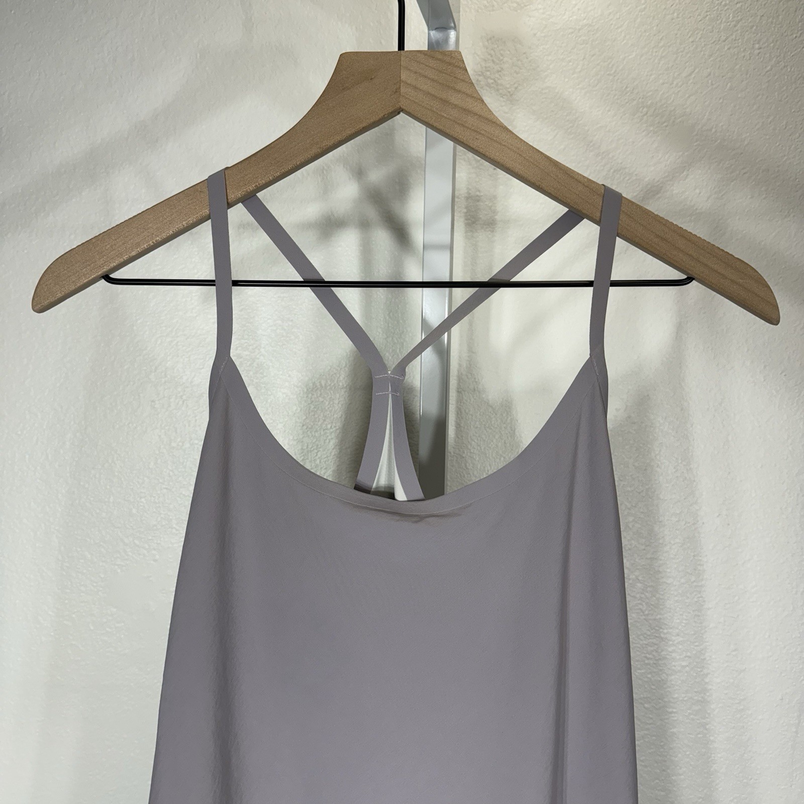 Outdoor Voices Women’s The Exercise Dress Lavender Gray Built-In Shorts Size M