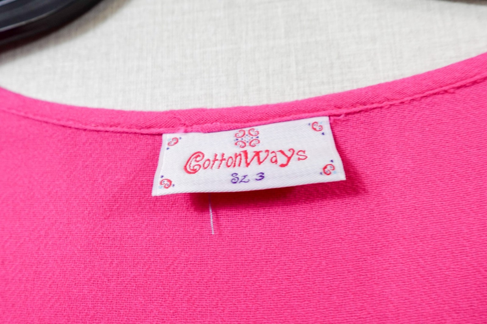 CottonWays, Dress, 2X (label says 3X, but runs small), Cotton