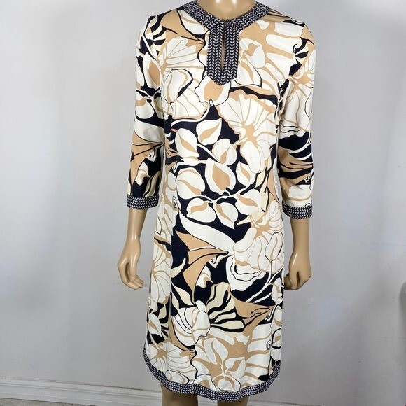 J. McLaughlin Women’s Size Small Catalina Cloth Nylon/Spandex Blend Dress