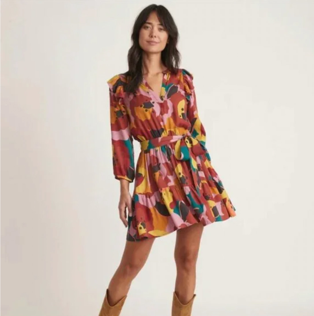 Marine Layer Elise Multicolored Dress *Brand New With Tags* RRP $149