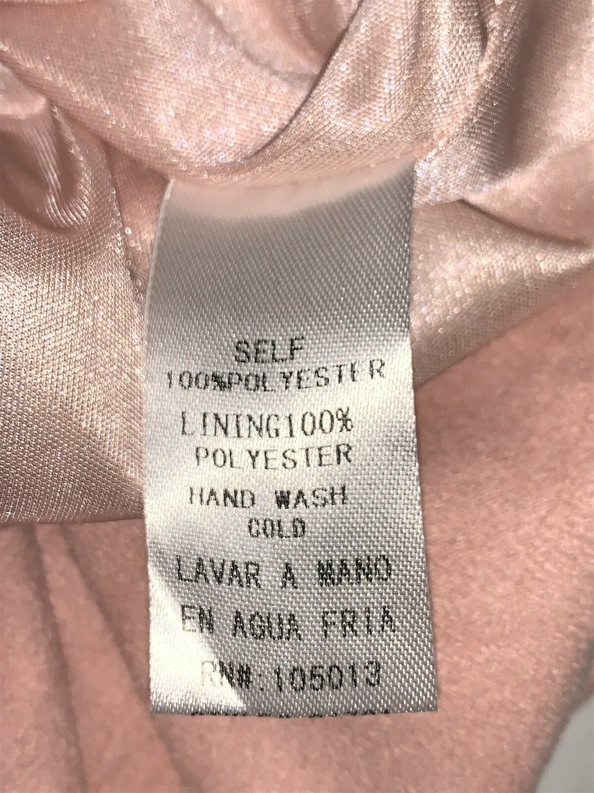 NEW Andree By Unit Pink Sueded Sleeveless Fringe Lined A-Line Dress Women’s S