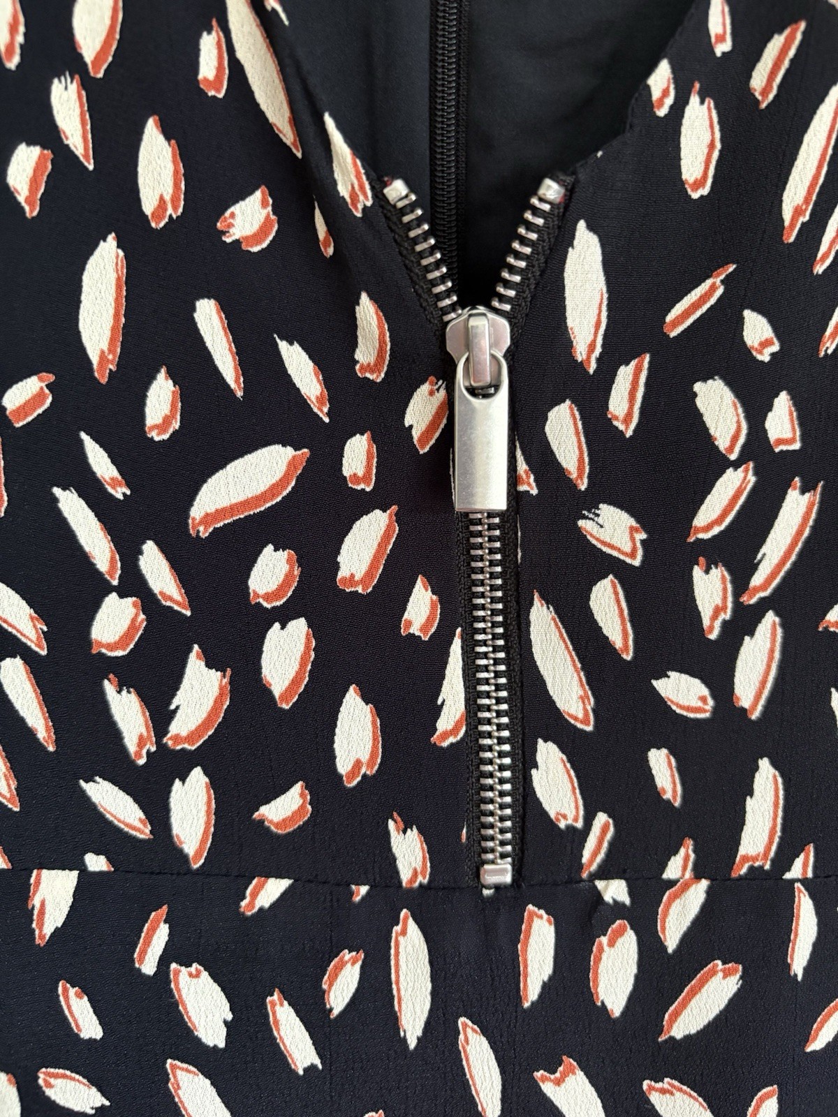 Sosander Black With Copper And White Dress