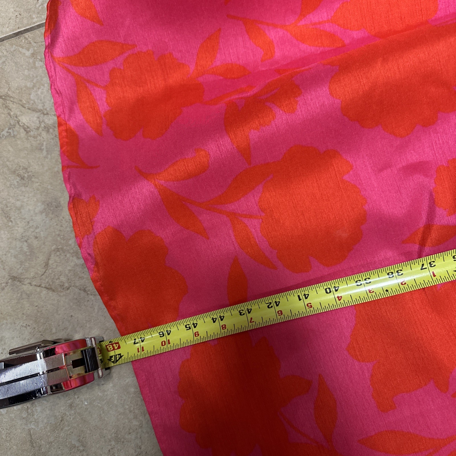 Kate Spade Womens Classic Rose Peplum Midi Dress Pink/Red Sz 17 Party- 0028