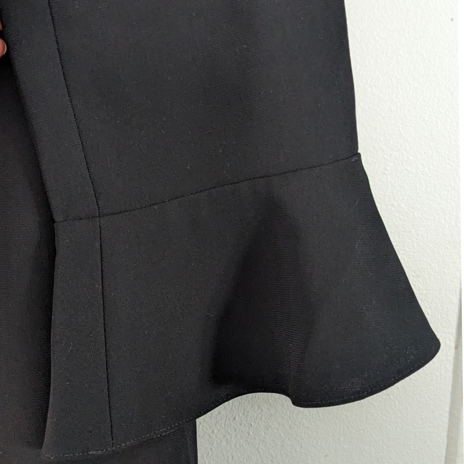 Hugo Boss Henryke Grommet Shift Dress Black 100% Polyester US 6