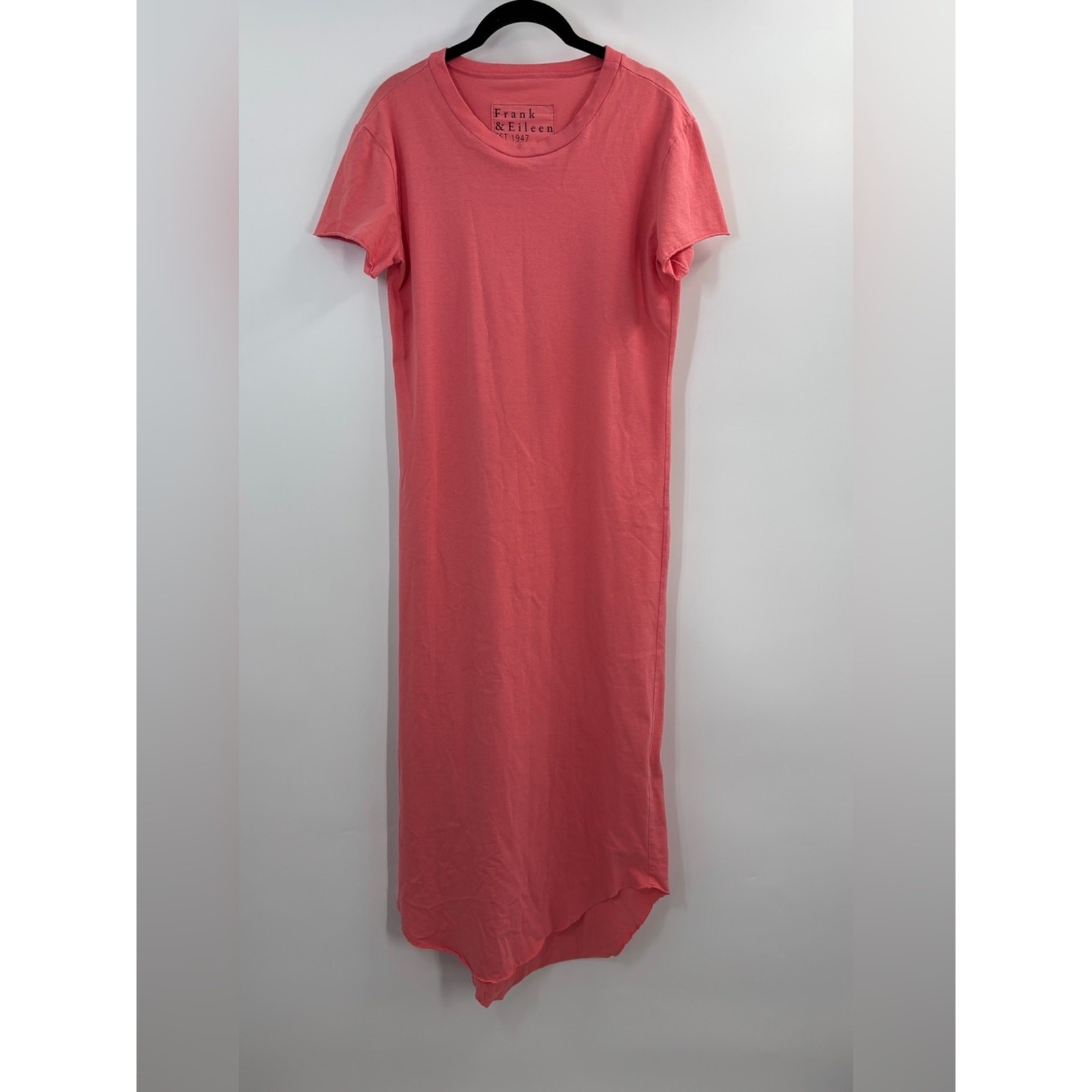 Frank & Eileen Harper Perfect Tee Maxi Dress – Watermelon Pink S