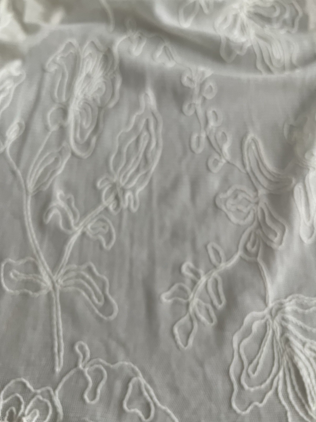Max Studio Special Edition Sheer Embroidered Boho Summer Dress S