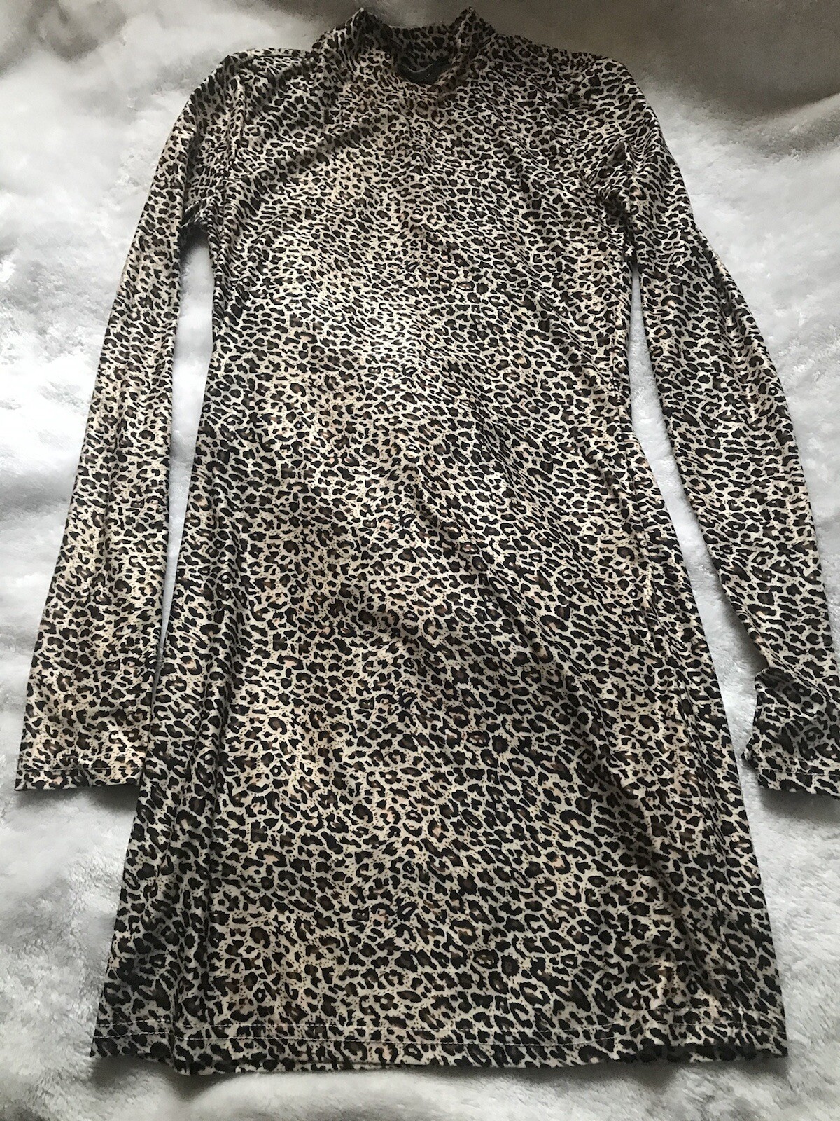 SHEIN-SMALL – Long Sleeve Dress-95% Polyester