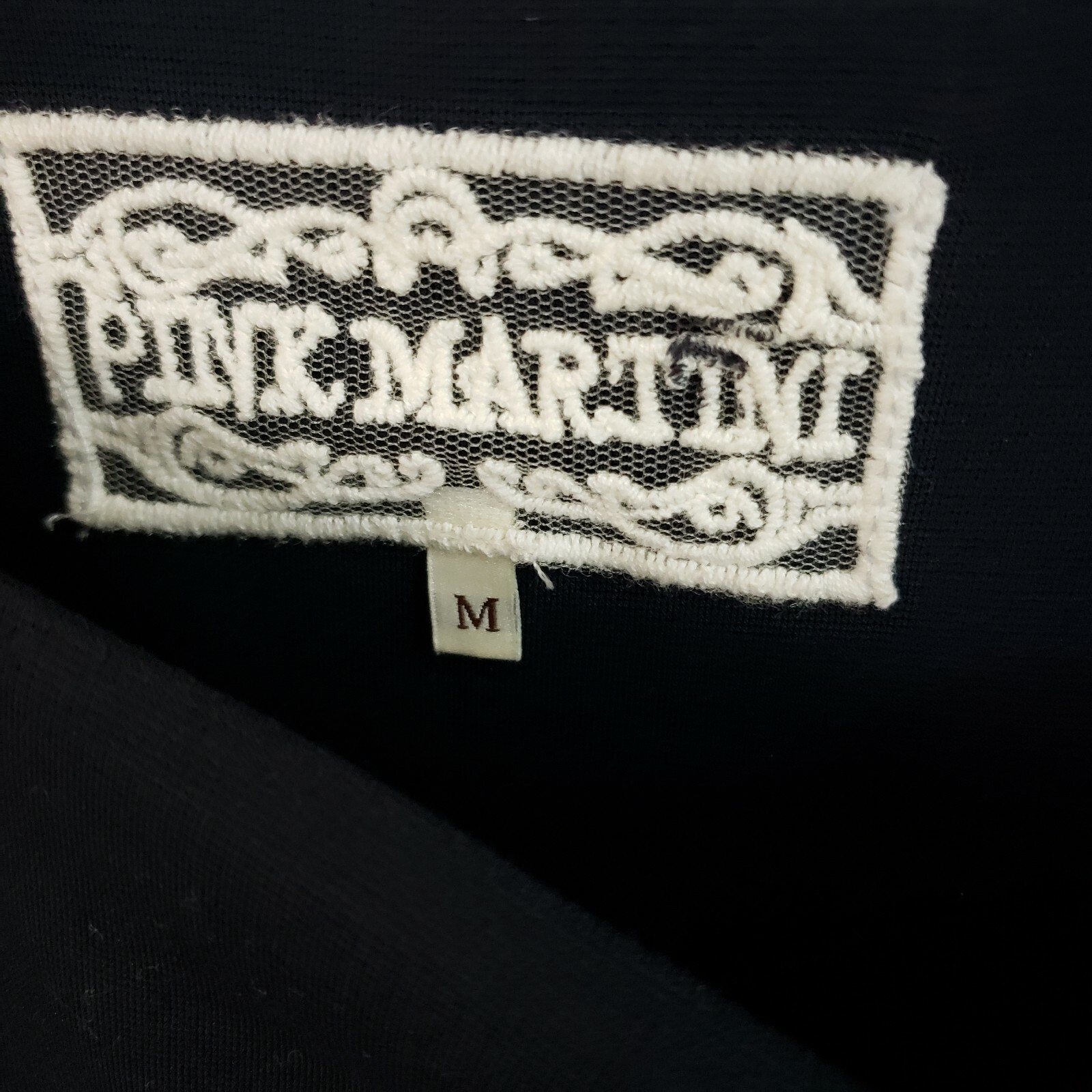 Pink Martini Womens Dress Sz Medium Solid Black Long Sleeve Rayon Blend