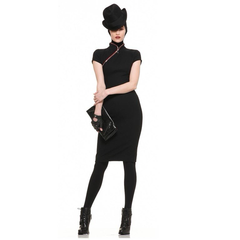 Alexander McQueen Autumn/Winter 2009 cheongsam Wool Dress