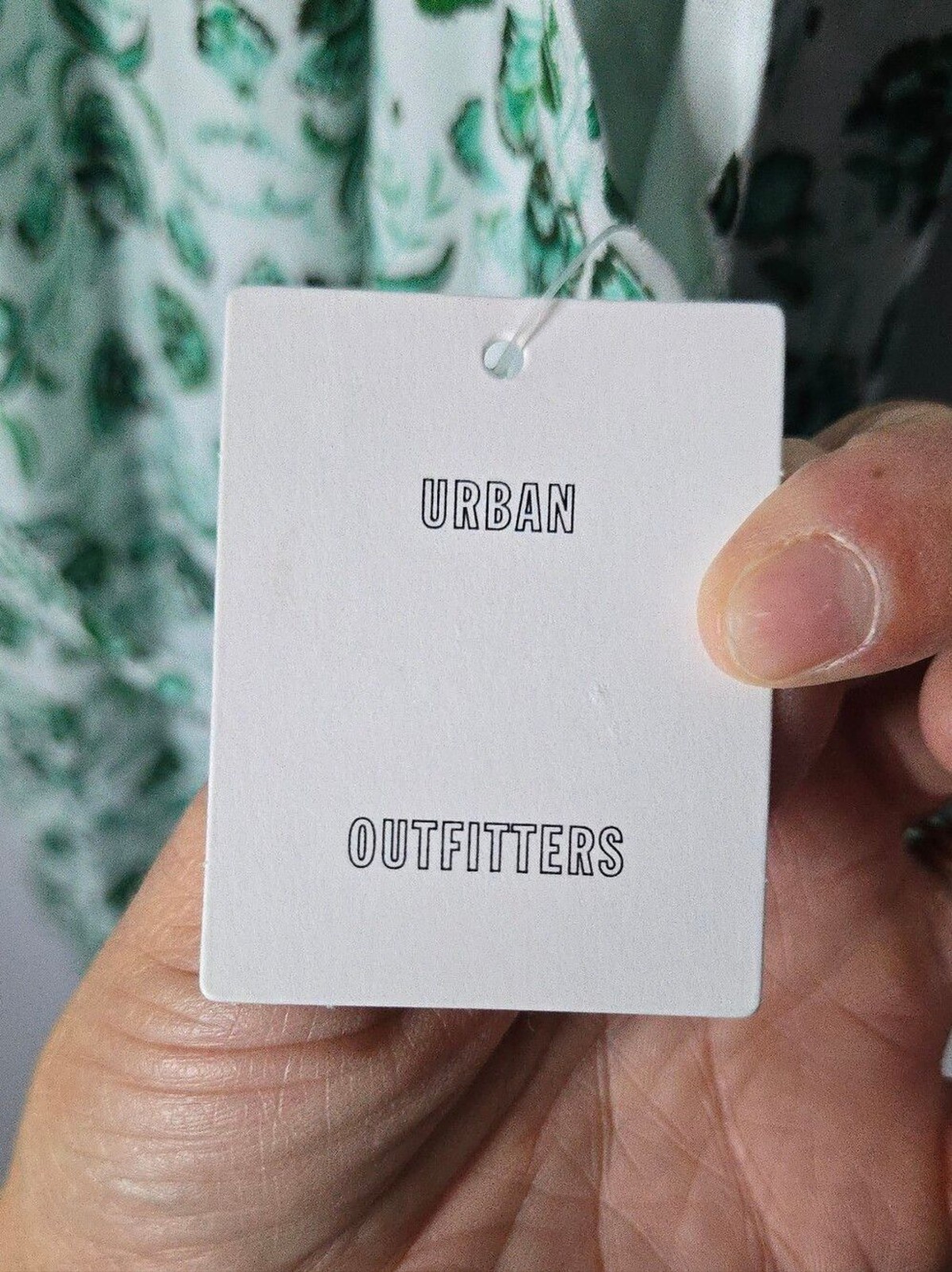 NWT Urban Outfitters Blaze Mint Sleeveless Green Floral Maxi Dress Women’s S