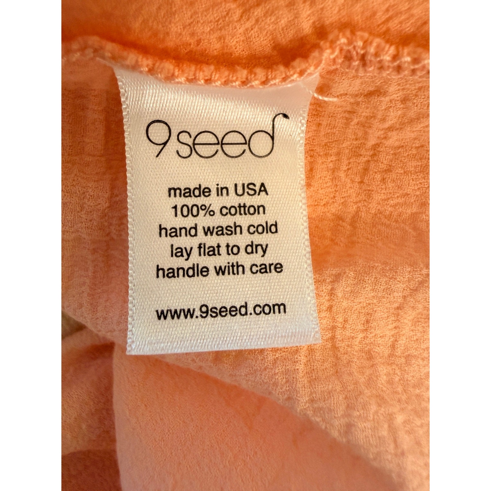 9seed Resort Ombre Cotton Maxi Dress One Size Made in California