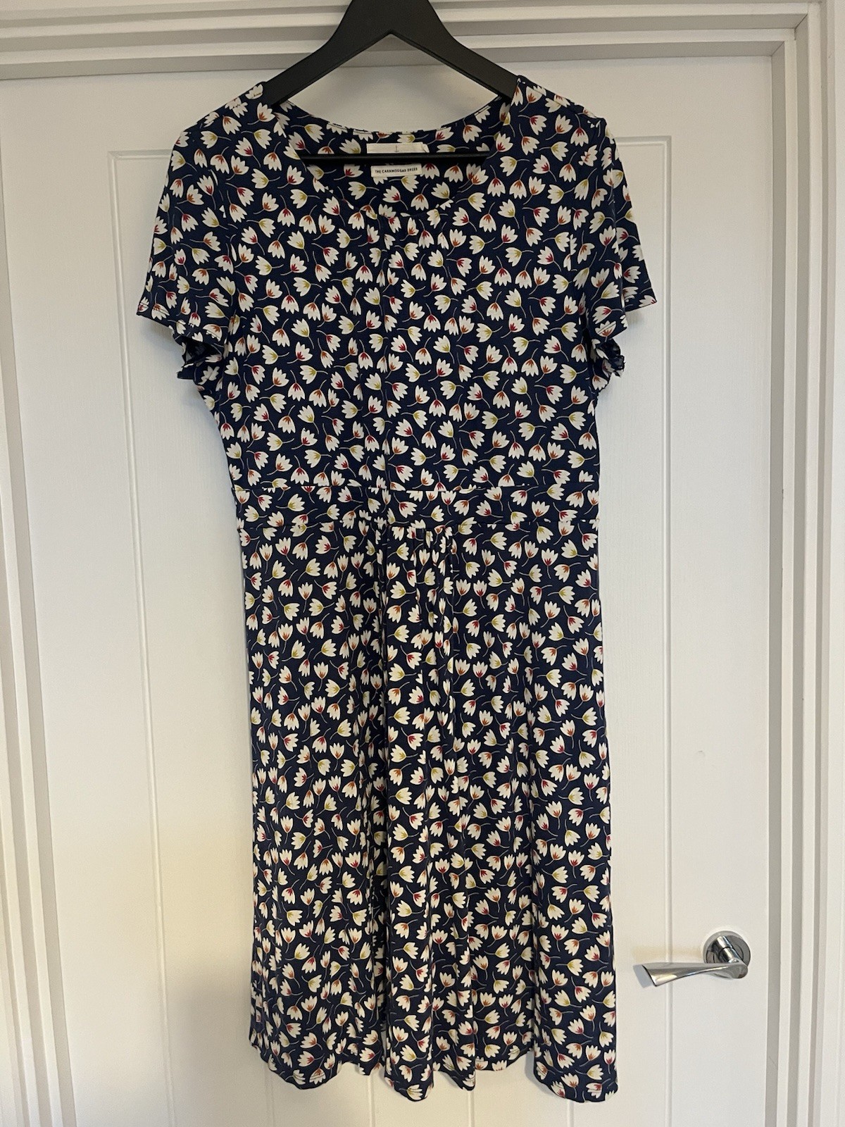 Seasalt Cornwall Carnmoggas Dress Blue Floral Women’s Size UK 16 Regular