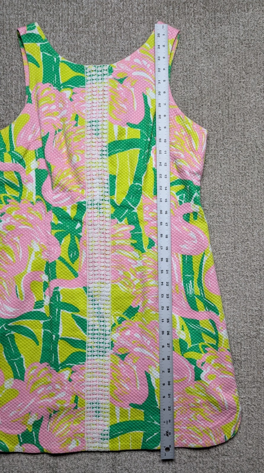 Lilly Pulitzer Fan Dance Dress 20th Anniversary Target Flamingos Women’s Sz 14