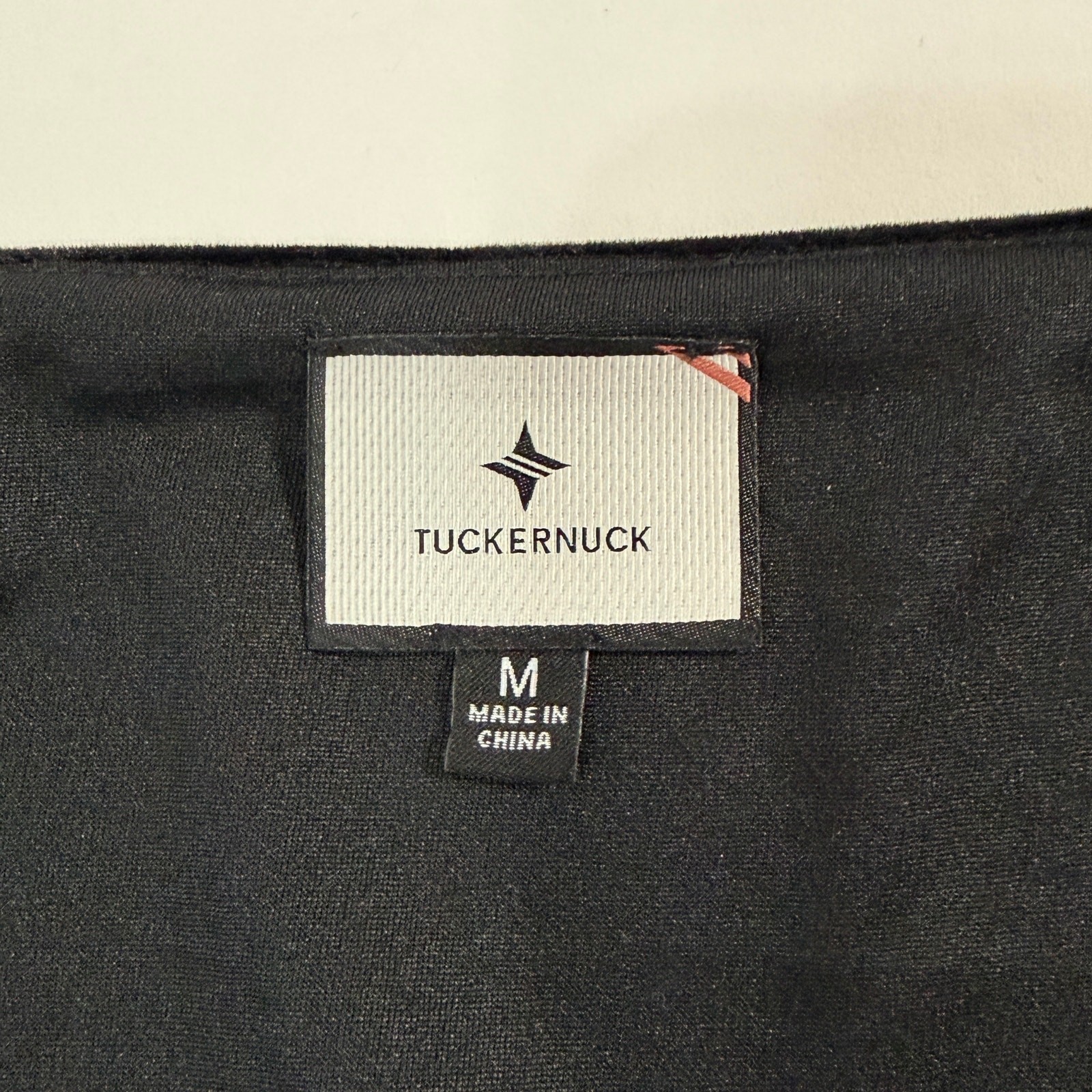 Tuckernuck Black Long Sleeve Middleton Dress M Mini Shift A-Line Square Neck