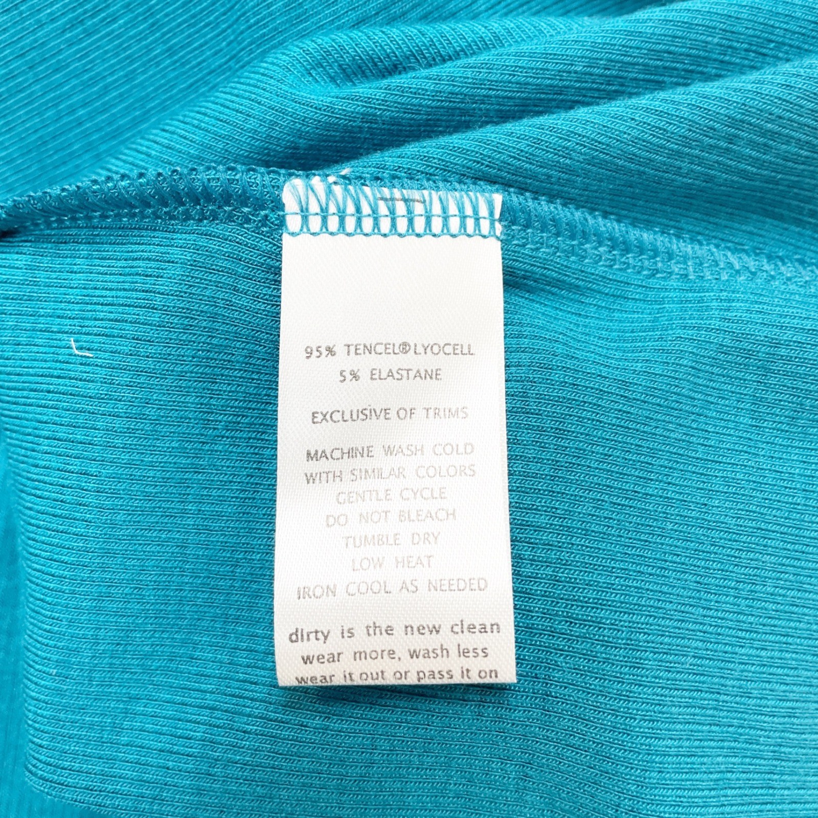 Toad & Co Women’s Teal Blue Daisy Ribbed Sleeveless Mini Dress Size M