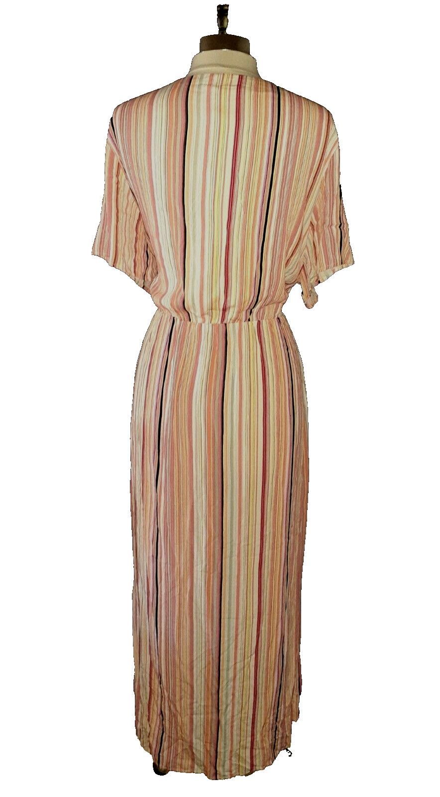 NEW CITY CHIC Plus Size 18W Maxi Dress Black White Pink Red Short Sleeve