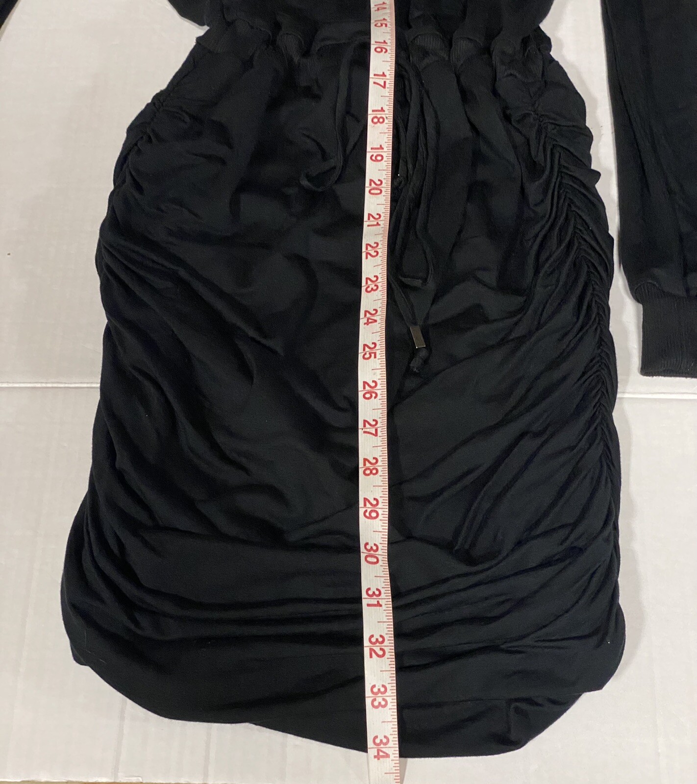 Mossimo Dress Women’s M Black Adjustable Tie Waist