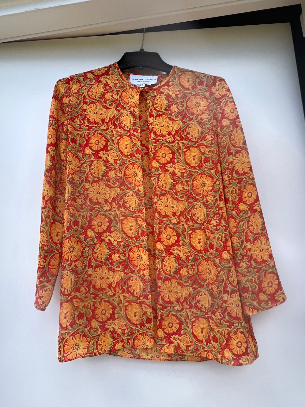 womens vintage Adrienne Vittadini Orange dress – size 2P