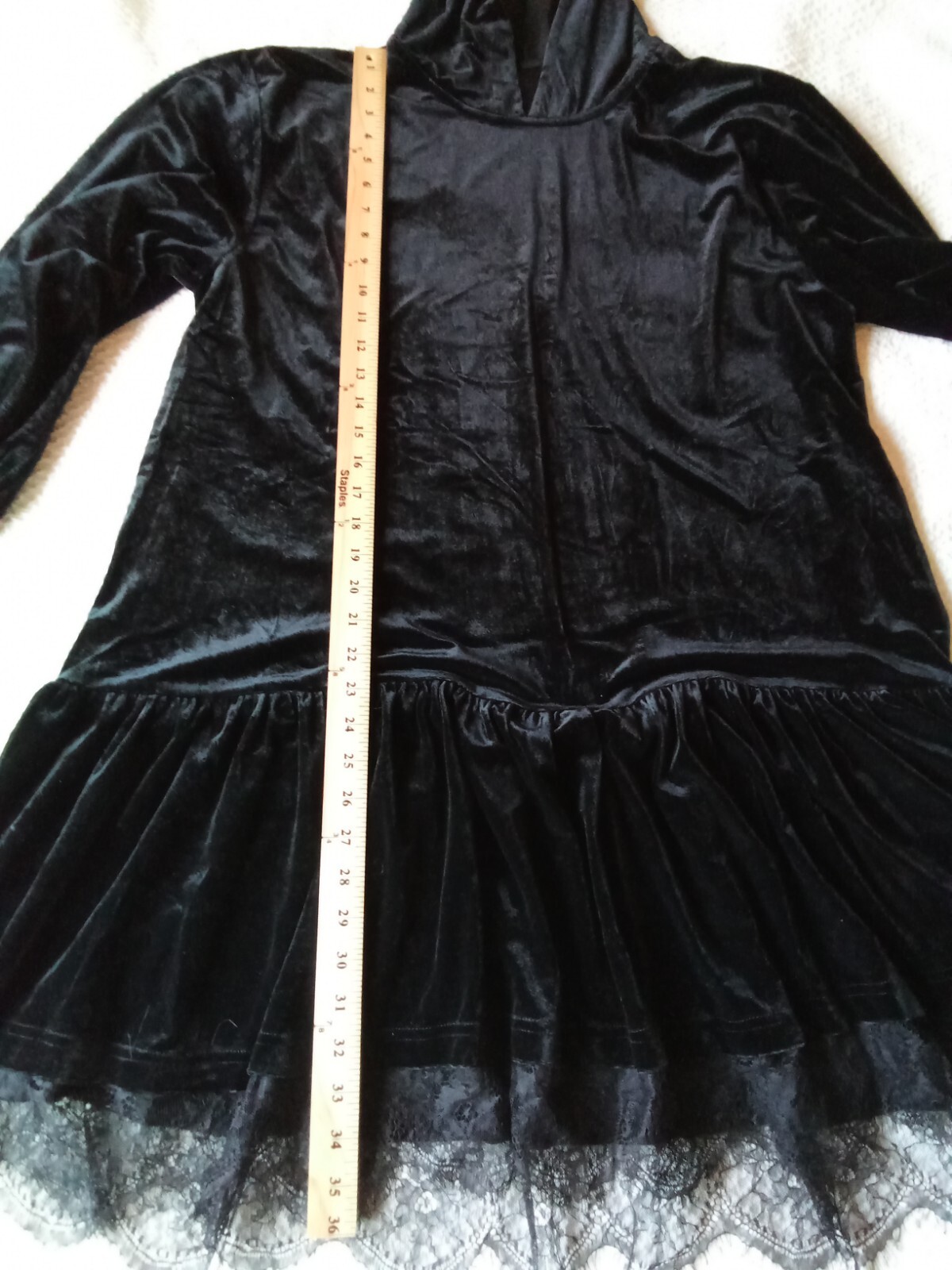 Black Milk Hooded Velor Black Long Sleeve Dress Women’s Size XL NEW WITH TAGS!!