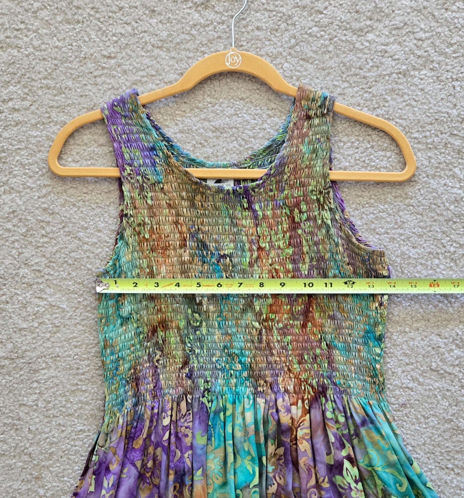 LOST RIVER CLOTHING CO WOMENS MIDI FLORAL SUNDRESS in SIZE SMALL-GREAT DRESS!!