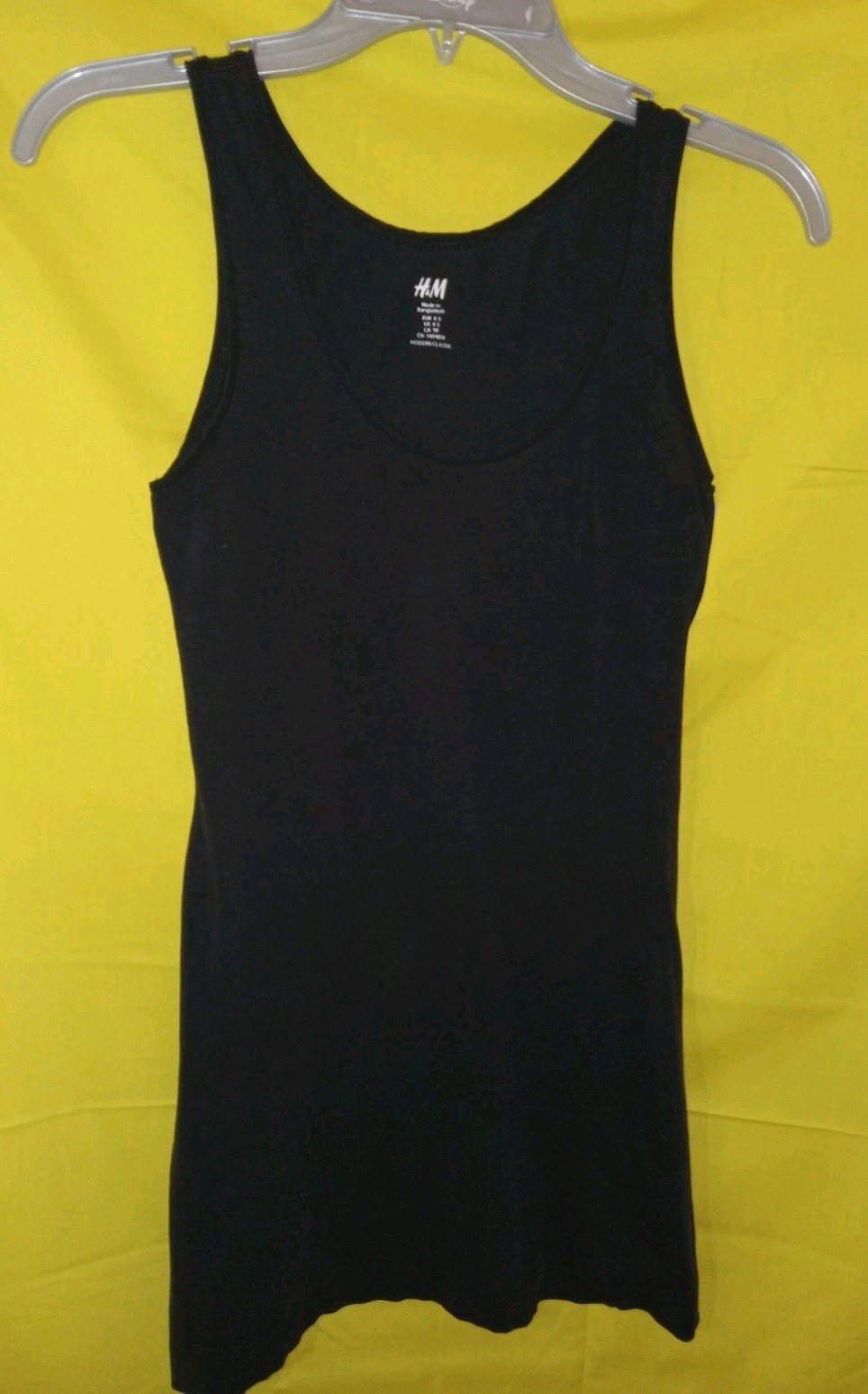 H&M Tank Dress Black Sz. XS Short
