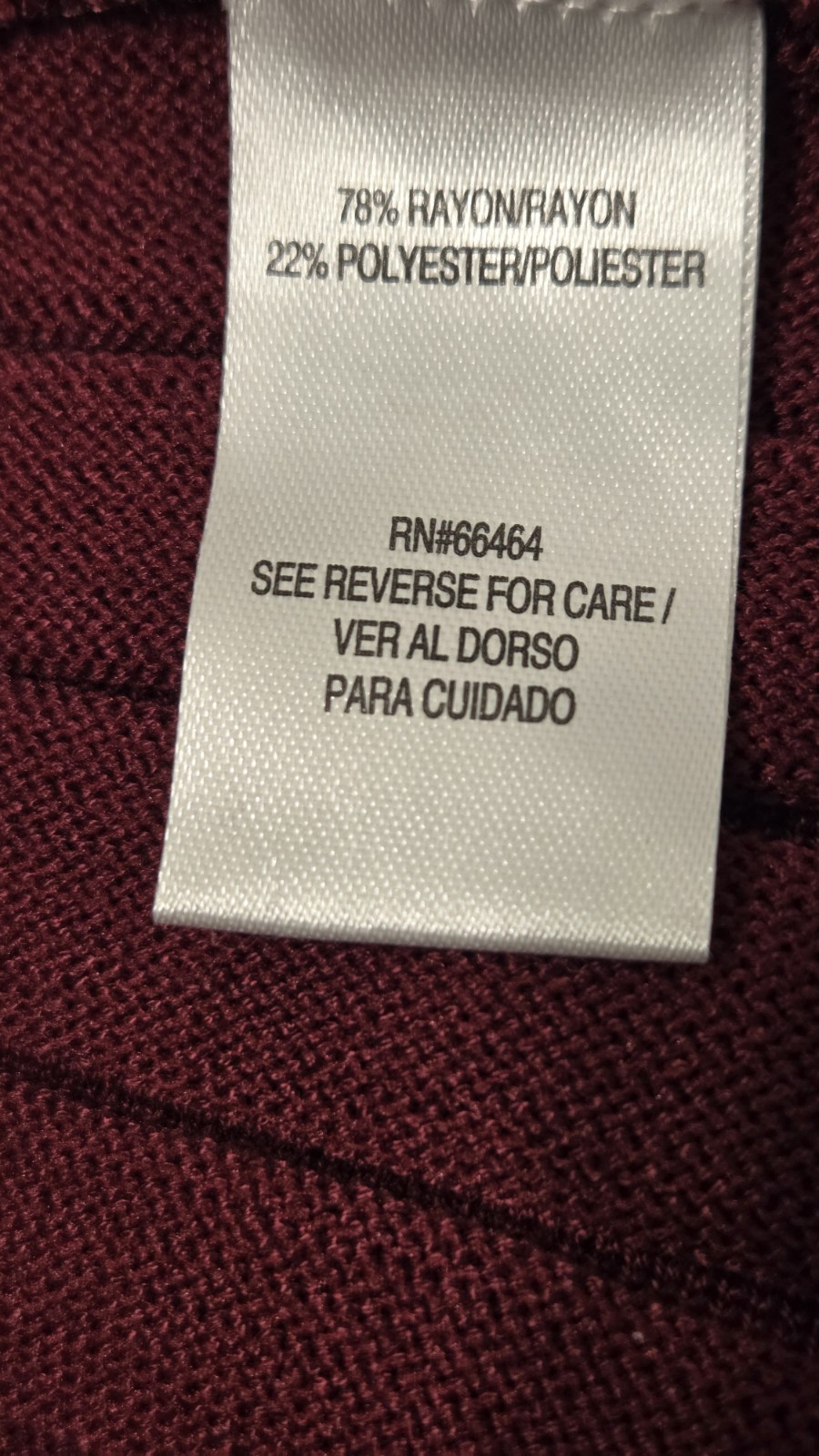 Sandra Darren Sweater Dress – Burgundy Mock Neck A-Line Midi Pleated Skirt – M