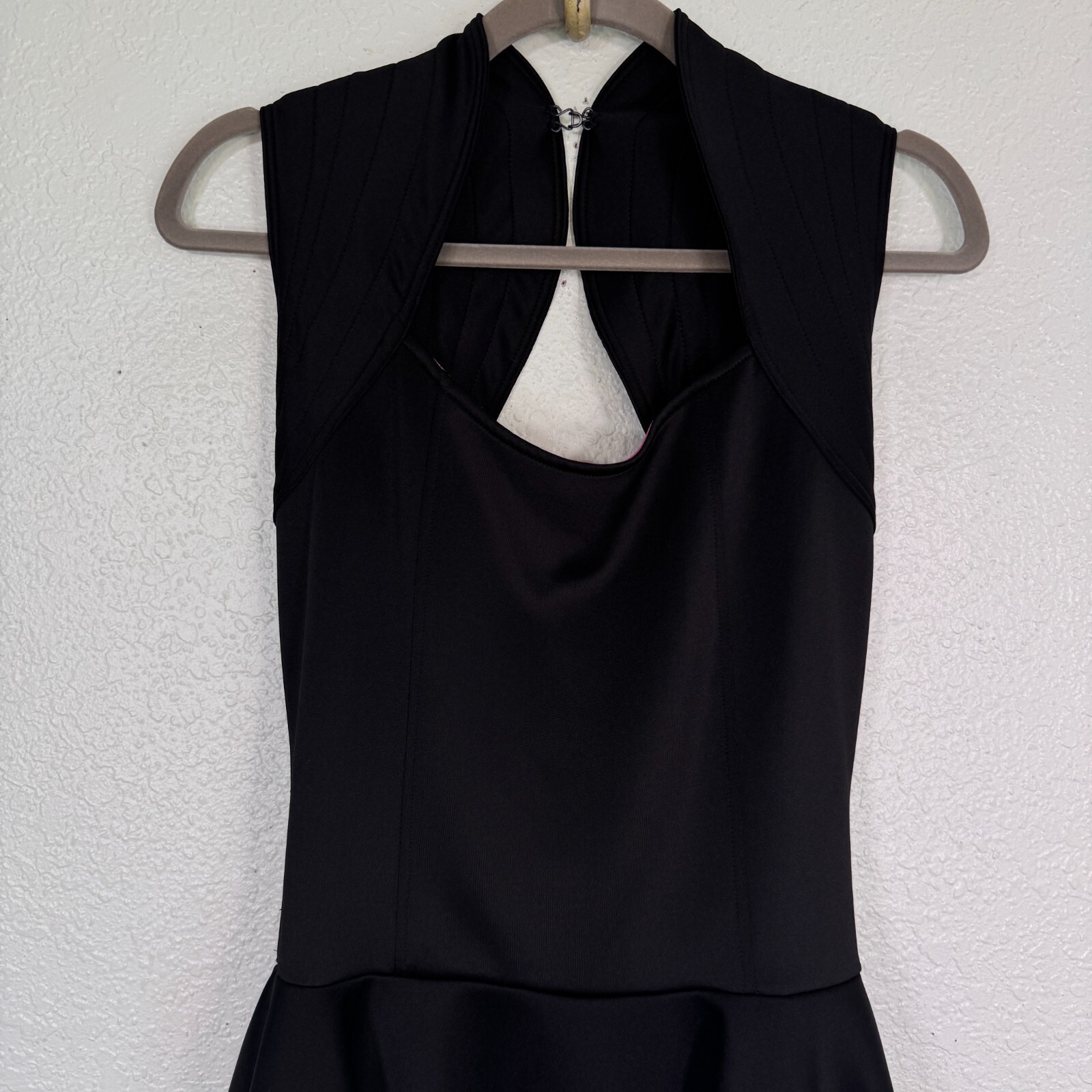 Elhoffer Dress Womens Large Galatic Commander Cosplay Costume Con Festival Black