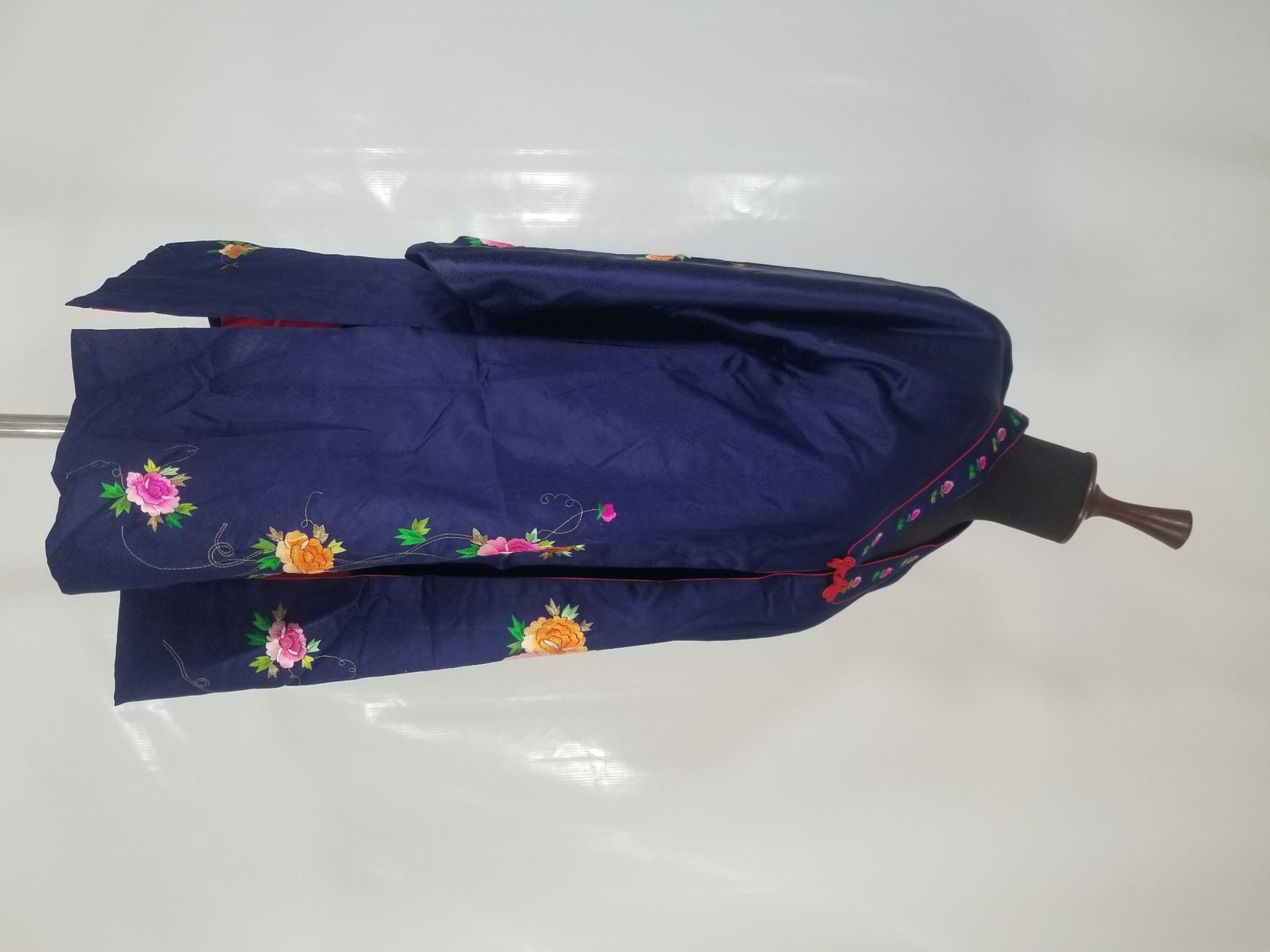 Vintage Traditional Korean Silk Brocade Embroidered Hanbok Jacket