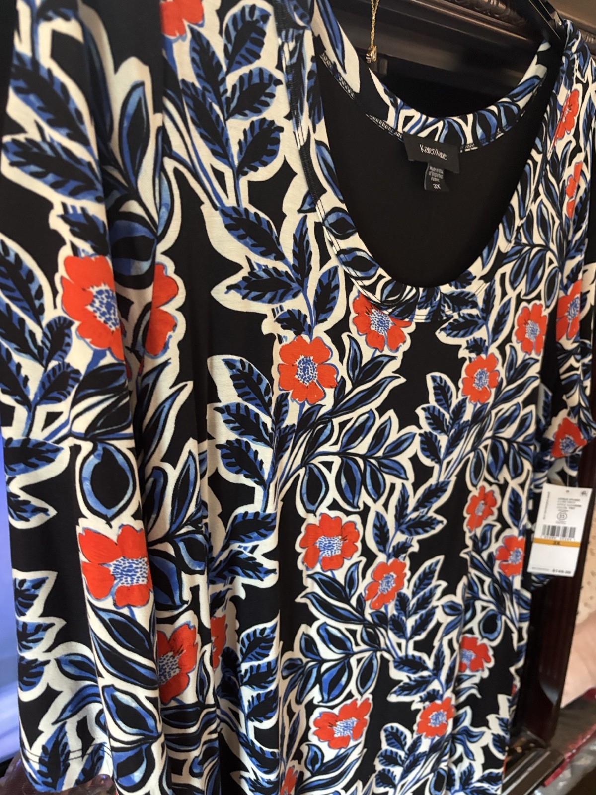 Citrus Splash A-Line Dress