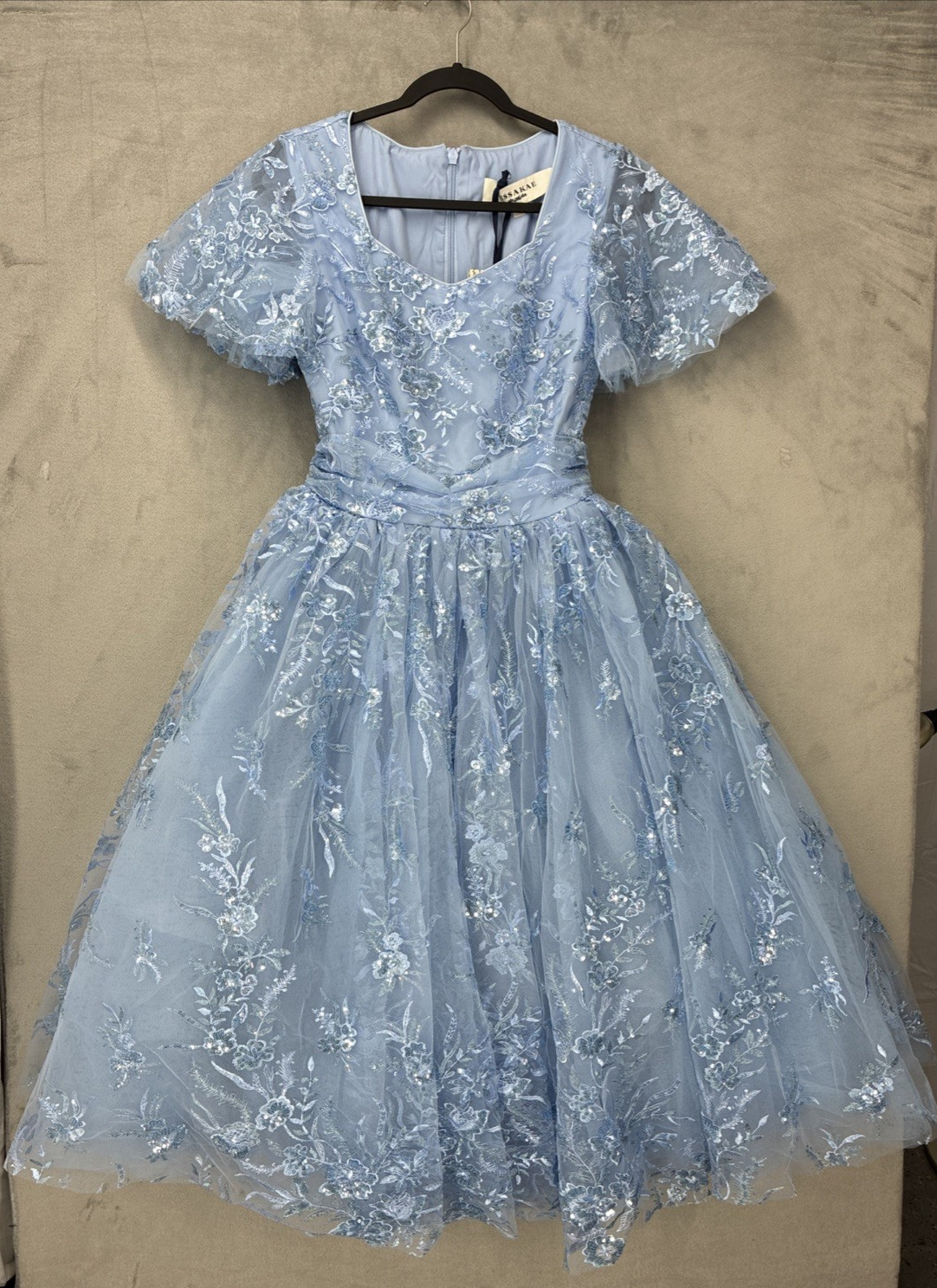 Jessakae dress Blue Small Elsa Mesh Sparkle Cinderella Prom wedding formal